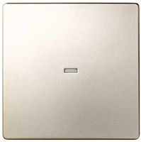 Лицевая панель Simon82 для 1-кл. выключателя с подсветкой шампань картинка